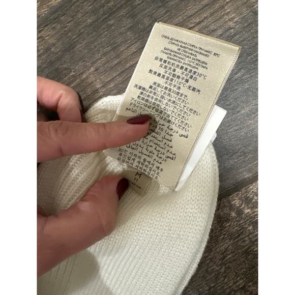 GUCCI CLASSIC SOCKS IVORY AND BLUE SIZE M Retail $270 - Picture 3 of 5